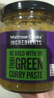 Thai green curry paste