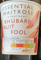 Rhubarb Fruit Fool