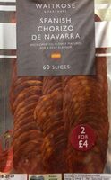 Spanish chorizo de navarra