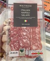 Italian napoli salami