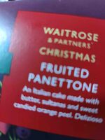 Fruited panettone