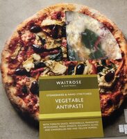 Vegetable antipasti pizza