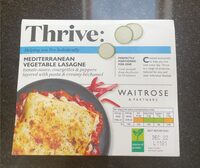 Meditteranean vegetable lasagne