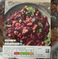 Spiced aubergine and chickpea stew