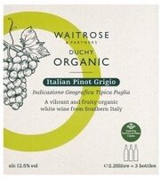 Dutchy Organic Italian Pinot Grigio