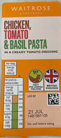Chicken and tomato basil pasta