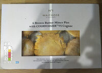 Brown butter mince pies with courvoisier vs cognac