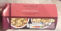Rhubarb crumble