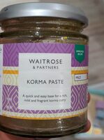 Korma paste