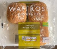 4 Seeded White Rolls