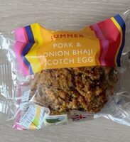 Pork and Onion Bhaji Scotch Egg