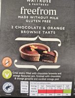 Freefrom Chocolate & Orange Brownie Tarts