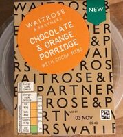 Chocolate & orange porridge