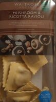 Mushroom & ricotta ravioli