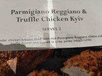 Parmigiano reggiano and truffle chicken kyiv