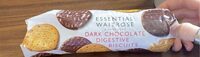 Dark chocolate digestive biscuits