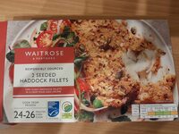 Waitrose 2 Seeded Haddock Fillets