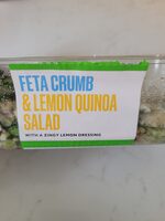Feta Crumb & Lemon Quinoa Salad