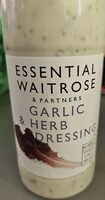 Essential Waitrose Garlic & Herb Dressing