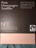 से Pink Truffles With Waitrose Pink Champagne Brut
