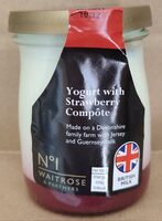 Yogurt With Strawberry Compote