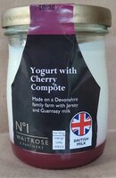 Yogurt With Cherry Compote