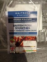 British Pork Schnitzel