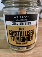 Crystallised stem ginger