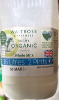 Duchy organic milk