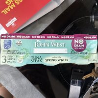 Tuna Steak with a little Spring Water