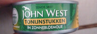 John West tonijnstukken in zonnebloemolie