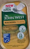 SINCE 1857 MACKEREL / MAKREE JOHN WEST MACKE Jo fe