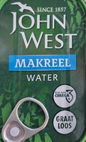 John West Makreel water