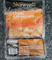 2 Peshwari flame-baked naans