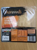 8 Garlic & Coriander Poppadoms