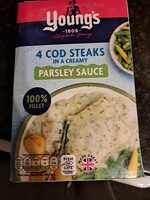 Cod Steaks in Parsley Sauce