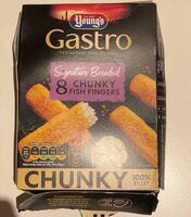 Chunky fish fingers