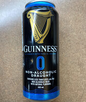 Guinness 0, Non-Alcoholic Draught, less than 0.05% alc./vol.