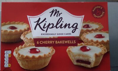 6 Cherry Bakewells