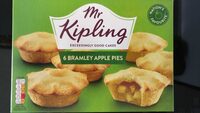 Mr Kipling Bramley Apple Pies 6pk