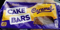 Caramel cake bars x5