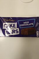 Milk chocolate cake bars