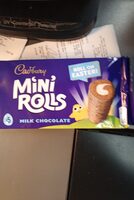 Mini rolls milk chocolate