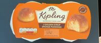 2 Golden Syrup Sponge Puddings