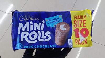 Mini Rolls Milk Chocolate