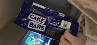 Cake Bars Milk Chocolate
