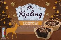 Chocolate & orange tarts