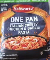 Italian Cheesy Chicken & Garlic Pasta