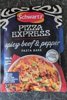 Pizza Express spicy beef & pepper pasta bake