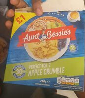 Apple crumble for 2